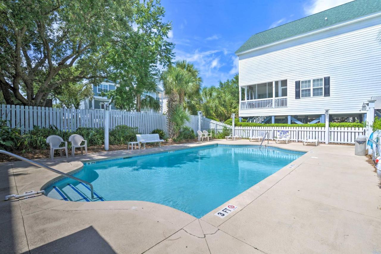 Surfside Beach Home Base Steps To Pool And Ocean! Myrtle Beach Eksteriør bilde