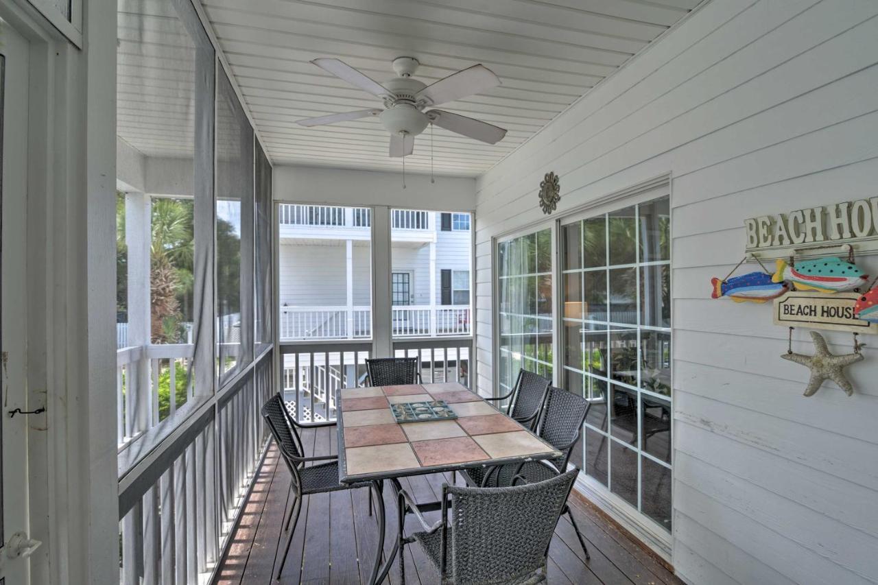 Surfside Beach Home Base Steps To Pool And Ocean! Myrtle Beach Eksteriør bilde
