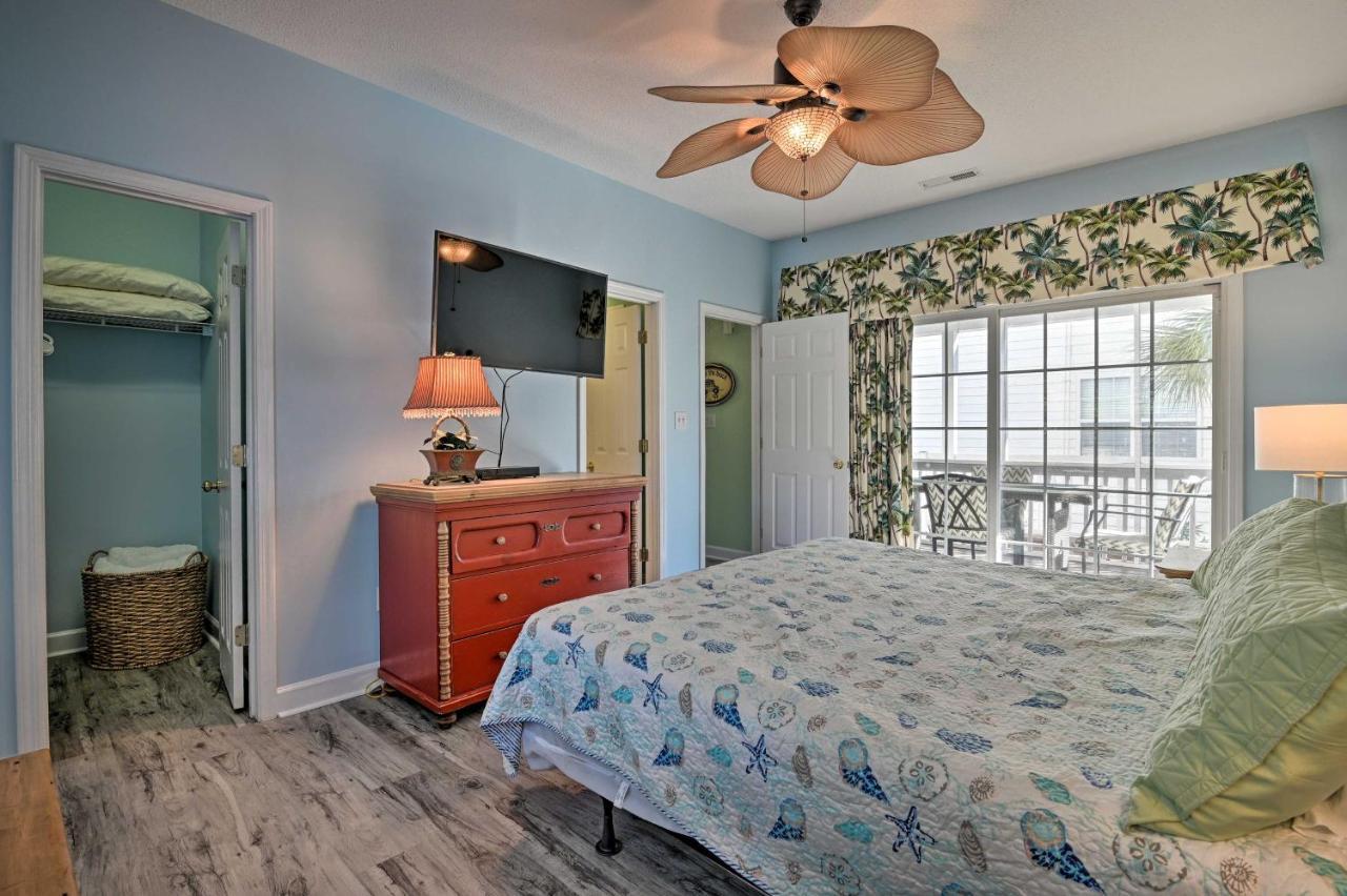 Surfside Beach Home Base Steps To Pool And Ocean! Myrtle Beach Eksteriør bilde